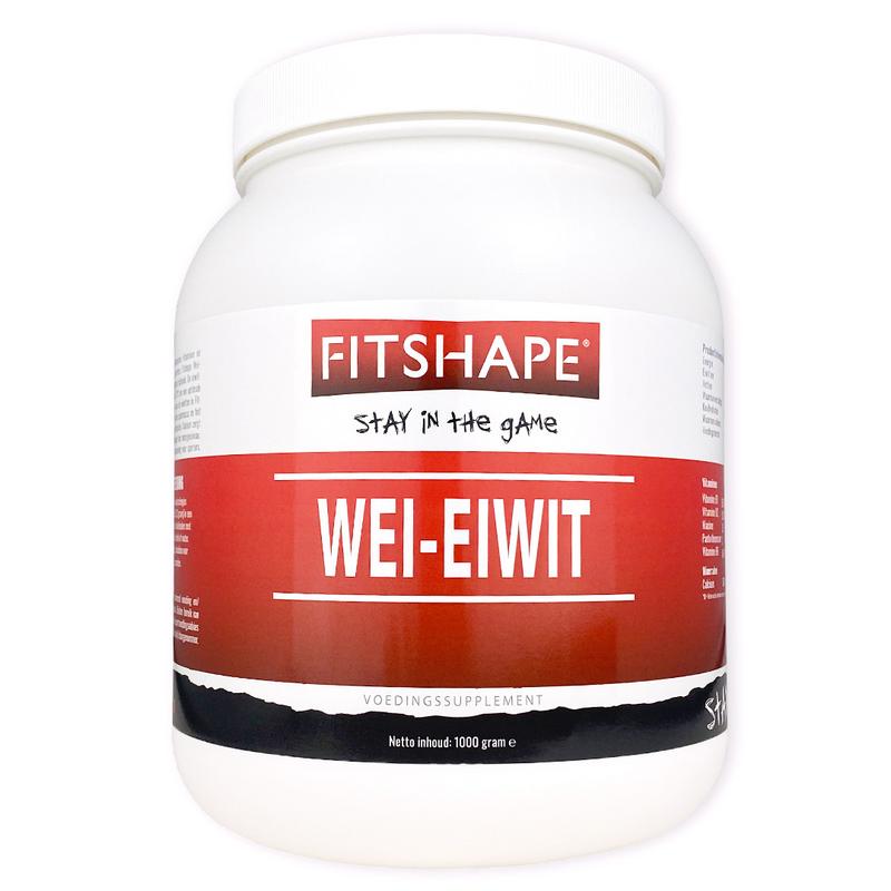 Fitshape Wei eiwit banaan 1 Kilogram