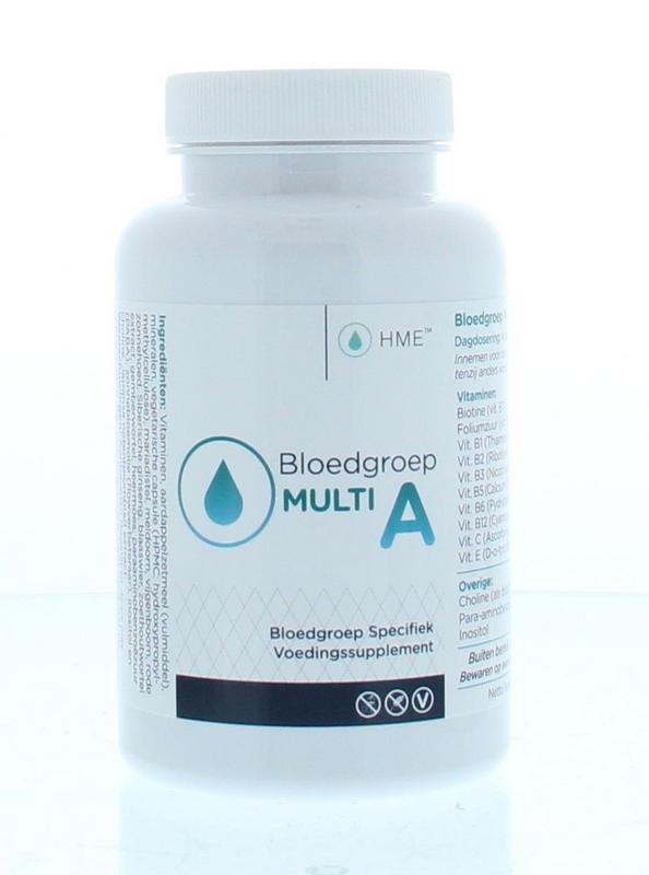 HME Bloedgroep multi A 120 Capsules