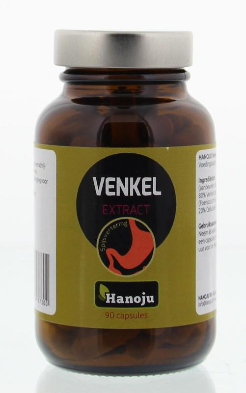 Hanoju Venkel extract 400mg 90 Capsules