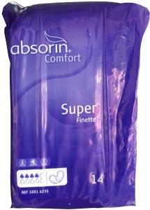 Absorin Comfort finette super 14 Stuks