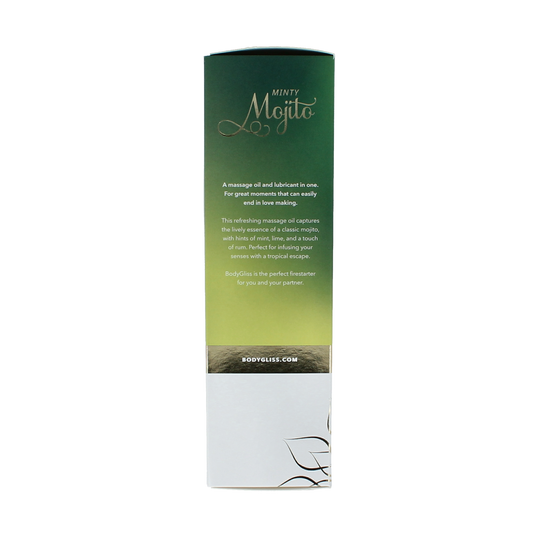 Bodygliss Massage olie/glijmiddel minty mojito 150.00 Milliliter