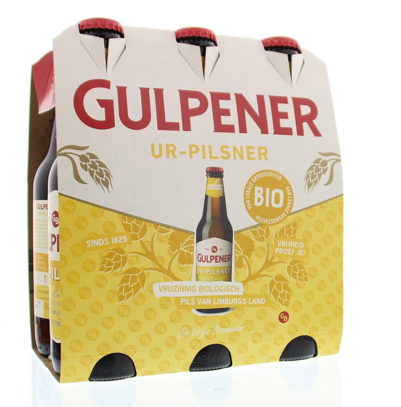 Gulpener Pilsner 300ml bio 6 Stuks
