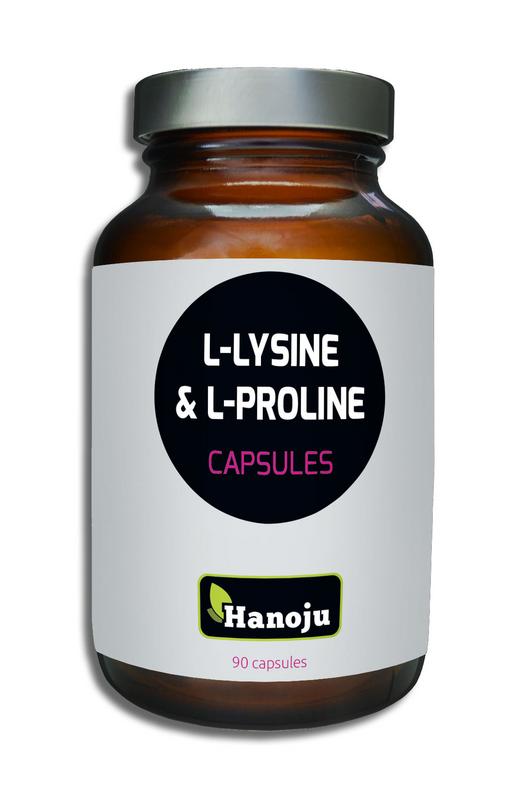 Hanoju L-Lysine & L-Prolin 90 Vegetarische capsules