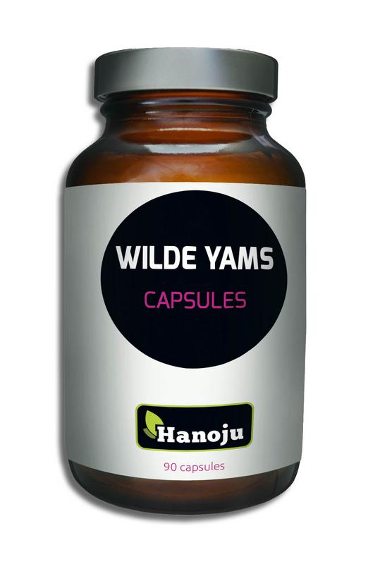 Hanoju Wild yams 500mg 90 Vegetarische capsules