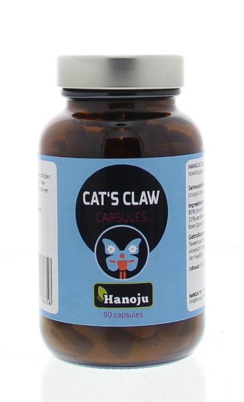 Hanoju Cat's claw 400mg 90 Vegetarische capsules
