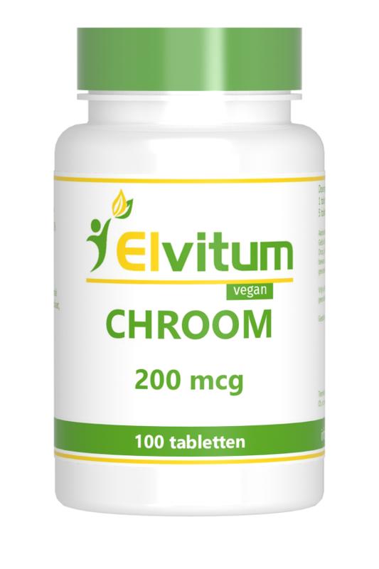 Elvitum Chroom 100.00 Tabletten