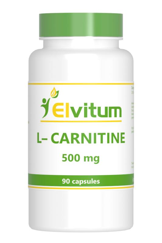 Elvitum L-Carnitine 90 Vegetarische capsules