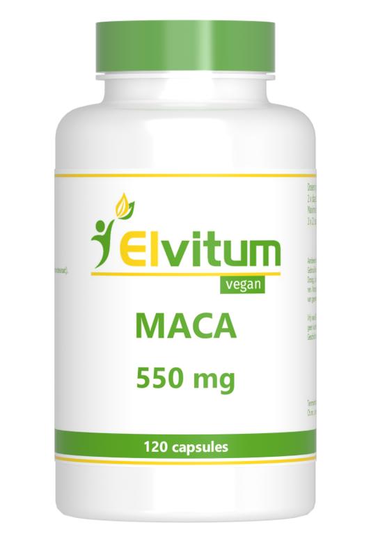 Elvitum Maca 120 Vegetarische capsules