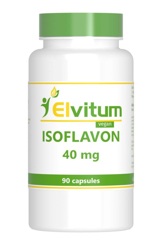 Elvitum Isoflavon 40mg 90 Vegetarische capsules