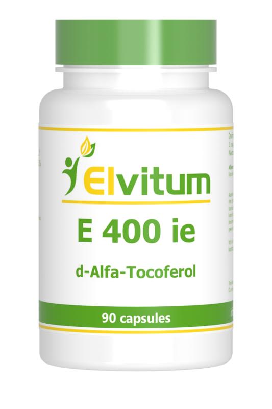 Elvitum Vitamine E 400IE 90.00 Capsules