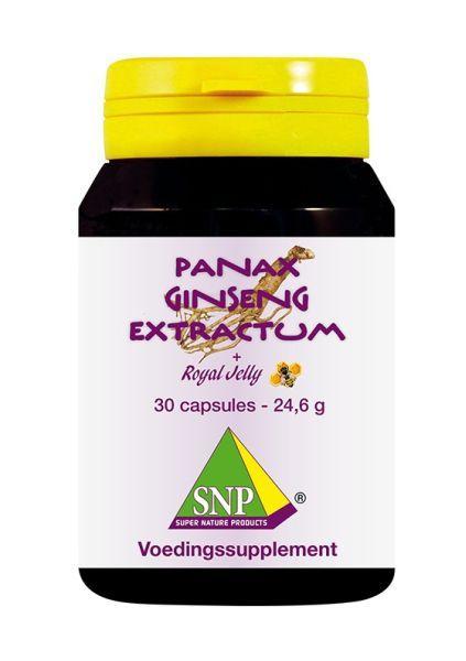 SNP Panax ginseng extract & royal jelly 700 mg 30 Capsules
