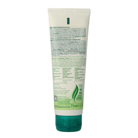 Himalaya Herbal purifying neem scrub 75 Milliliter