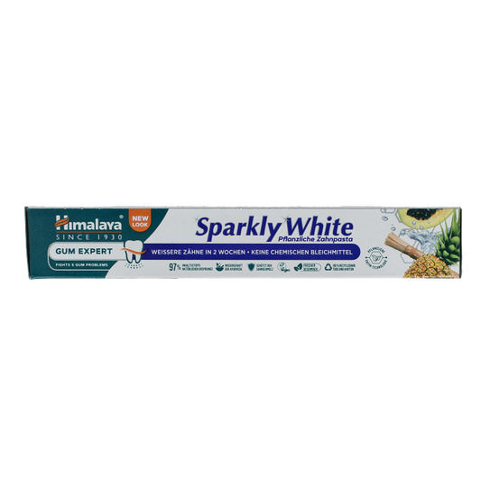 Himalaya Tandpasta kruiden sparkly white 75 Milliliter