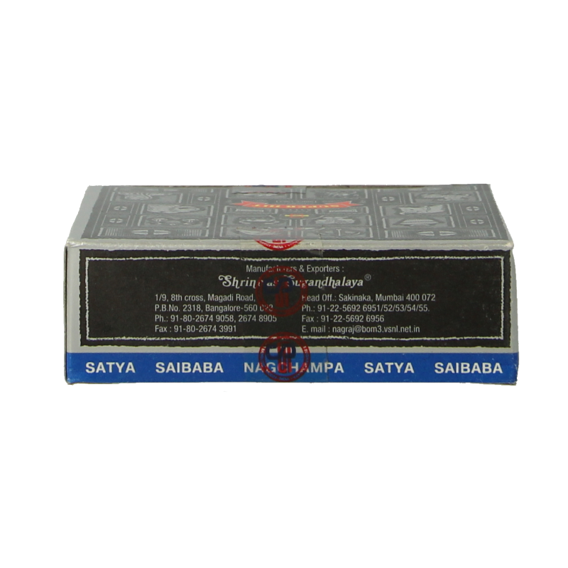 Natures Incense Kegelwierook nag champa 12 Stuks