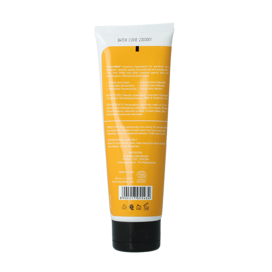 Colourwell Natuurlijke zonnecreme SPF30 100.00 Milliliter
