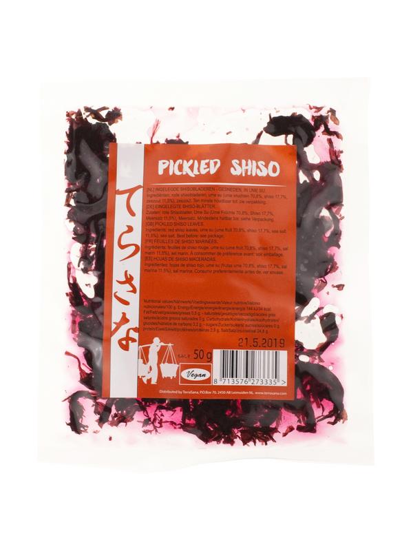 TS Import Shisoblad pickles 50.00 Gram