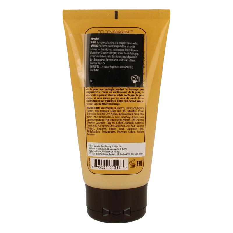 Australian Gold Golden sunshine intensifier 130 Milliliter