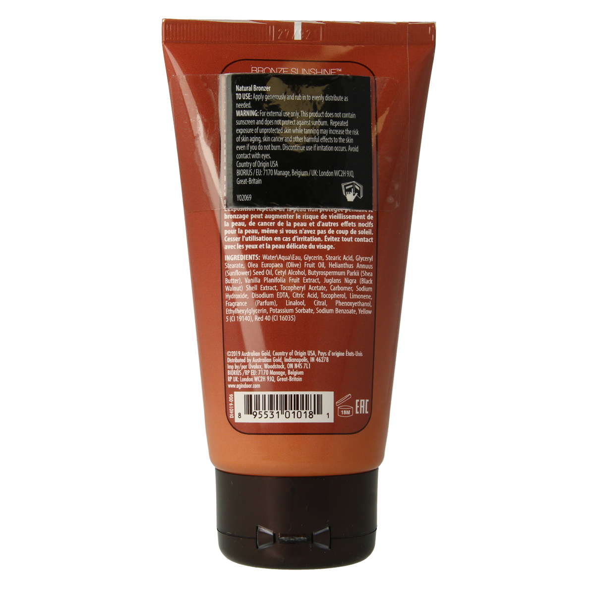 Australian Gold Bronze sunshine natural bronzer 133.00 Milliliter