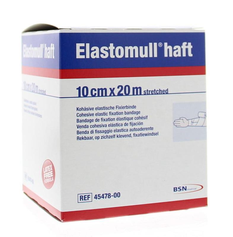 Elastomull Fixatiewindsel haft 20m x 10cm 45478 1 Stuks