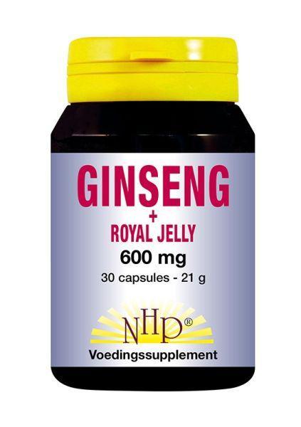 NHP Ginseng royal jelly 600mg 30 Capsules