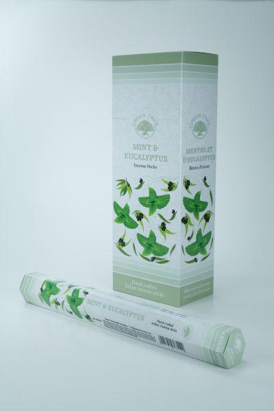 Green Tree Wierook mint en eucalyptus 20.00 Stuks