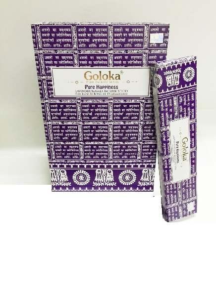 Goloka Wierookstokjes pure happiness 15 Gram