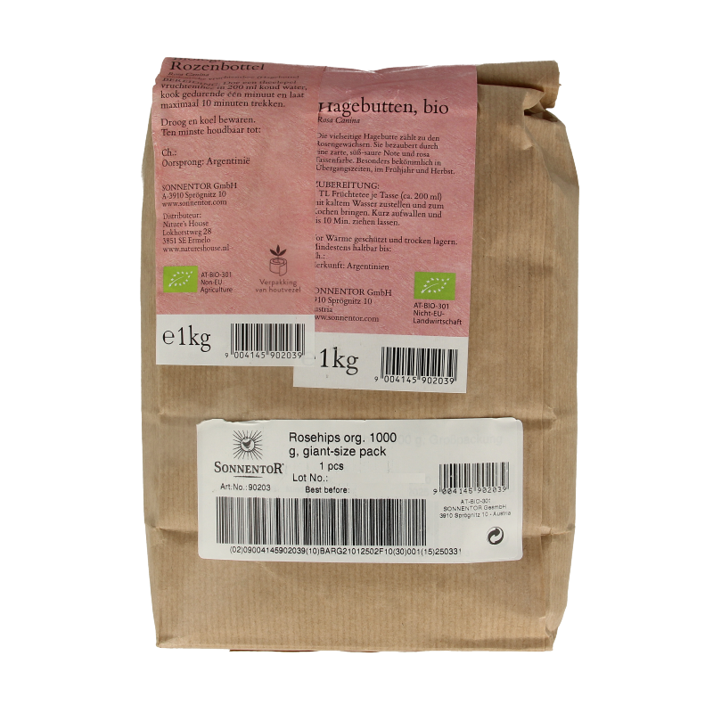 Sonnentor Rozenbottel thee los bio 1 Kilogram