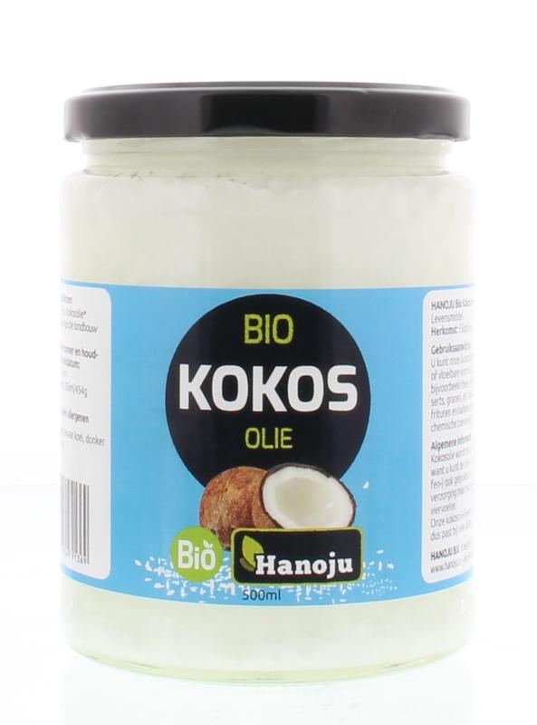 Hanoju Kokosolie virgin bio 500 Milliliter