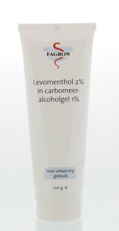 Fagron Levomenthol 2% carbomeer gel 100 Gram