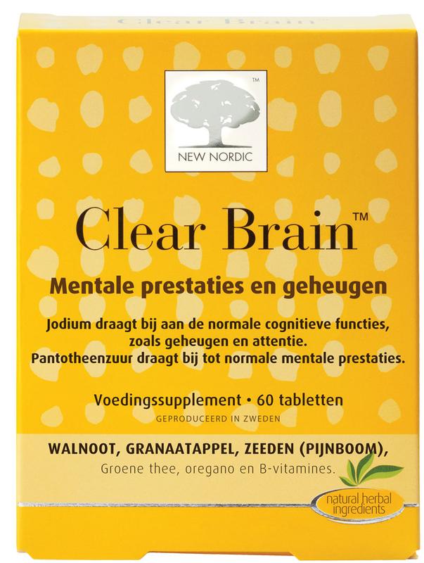 New Nordic Clear brain 60.00 Tabletten