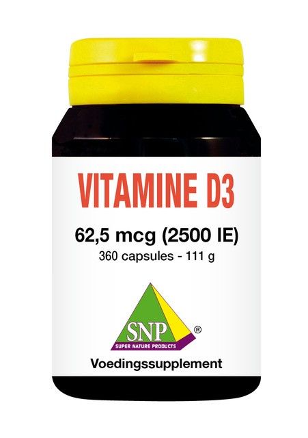 SNP Vitamine D3 2500IE 360.00 Capsules