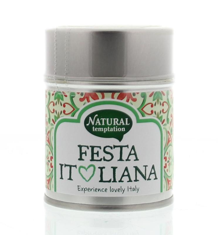 Natural Temptation Fiesta Italiana kruidenmix bio 30 Gram