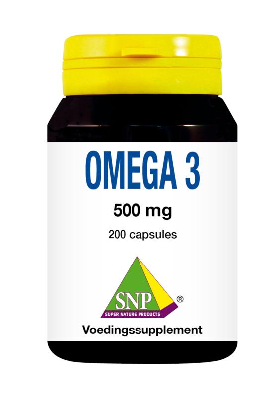 SNP Omega 3 500mg 200 Capsules