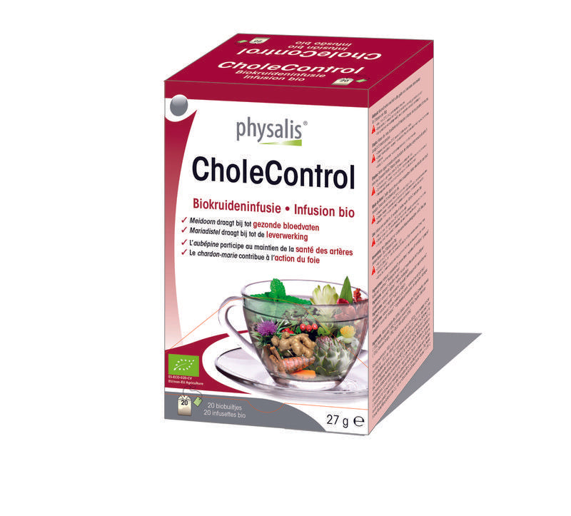 Physalis Cholecontrol thee bio 20 Zakjes