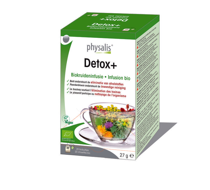 Physalis Detox+ thee bio 20.00 Zakjes