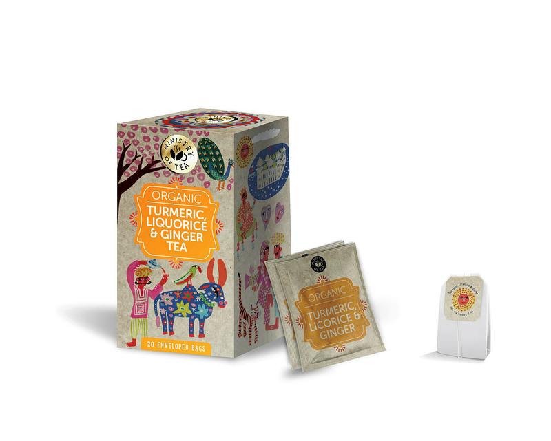 Ministry Of Tea Tumeric liquorice ginger bio 20.00 Zakjes