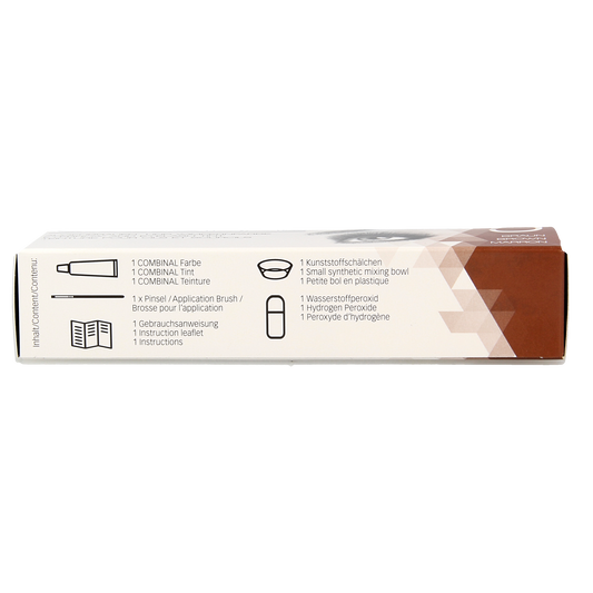 Combinal Wenkbrauwen wimperverf kit bruin 1.00 Set