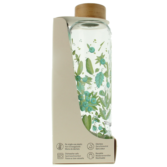 Waterdrop Glazen drinkfles edition clean 600ml 1 Stuks