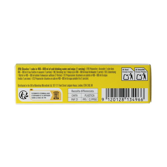 Waterdrop Microdrink ice tea lemon bruistabletten 12.00 Stuks