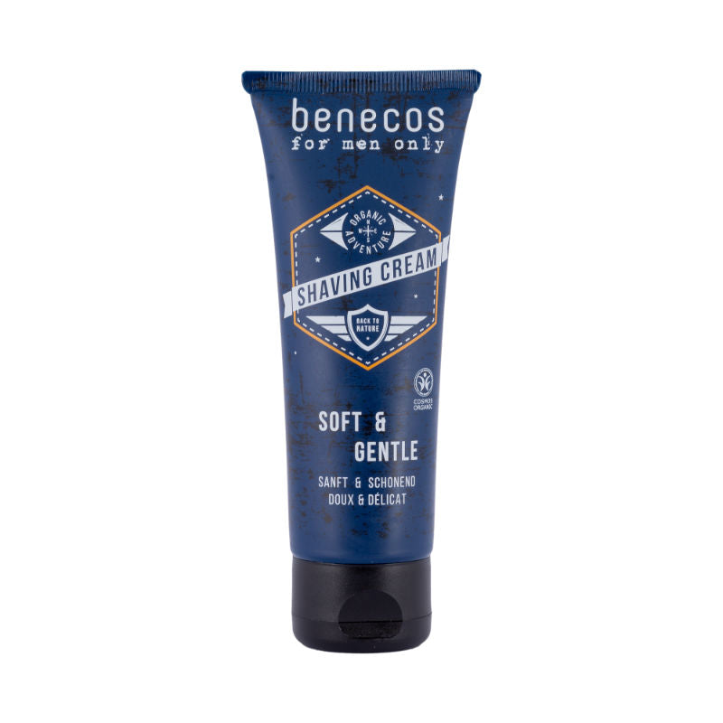 Benecos natural beauty Natural for men only vegan shaving cream 75 Milliliter