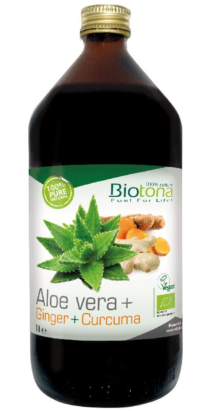 Biotona Aloe & ginger & curcuma bio 1 Liter