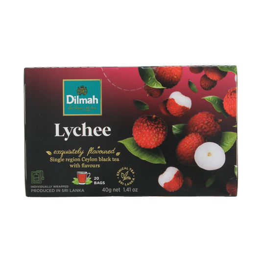 Dilmah Lychee fun tea 20 Zakjes