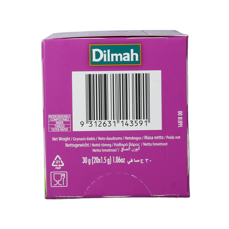 Dilmah Jasmine green tea selection 20 Zakjes