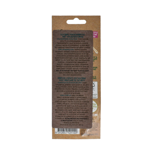 Jack N Jill Silicone toothbrush 1 Stuks