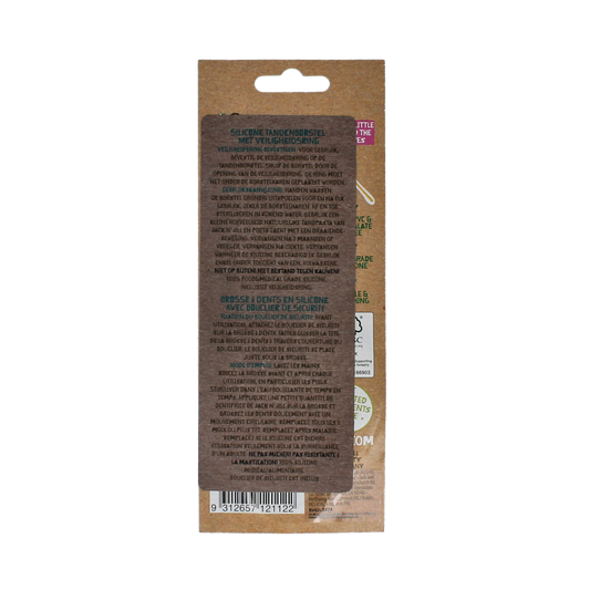 Jack N Jill Silicone toothbrush 1.00 Stuks