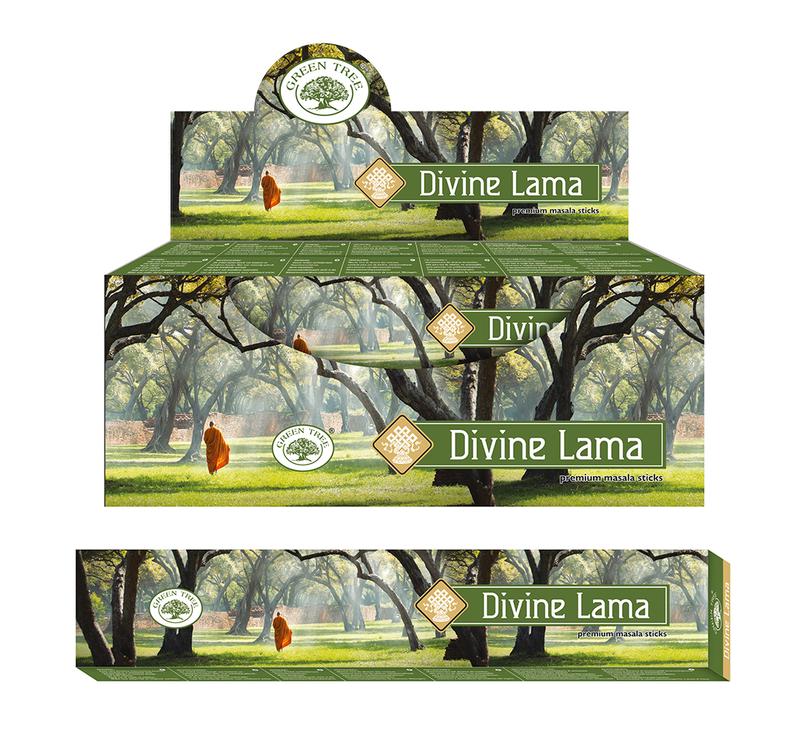 Green Tree Wierookstokjes divine llama natural 15 Gram