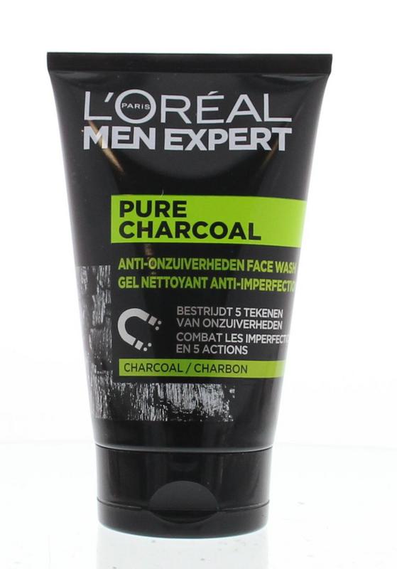 Men Expert Men expert pure charcoal face wash 100 Milliliter