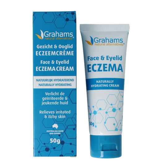 Grahams Gezicht & ooglid eczeem creme 50 Gram