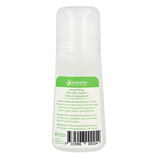 Grahams Deodorant mineral aloe 65 Milliliter