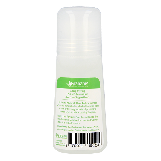 Grahams Deodorant mineral aloe 65.00 Milliliter